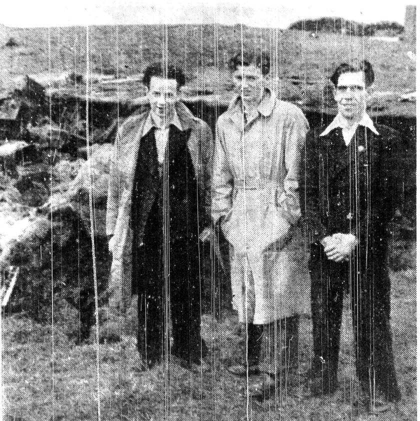 Alex Harrison, Gibb McAughtrie and Robert Daubney (Cumnock Chronicle)